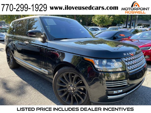 2017 Land Rover Range Rover V8 Supercharged Autobiography LWB - 21555222 - 0