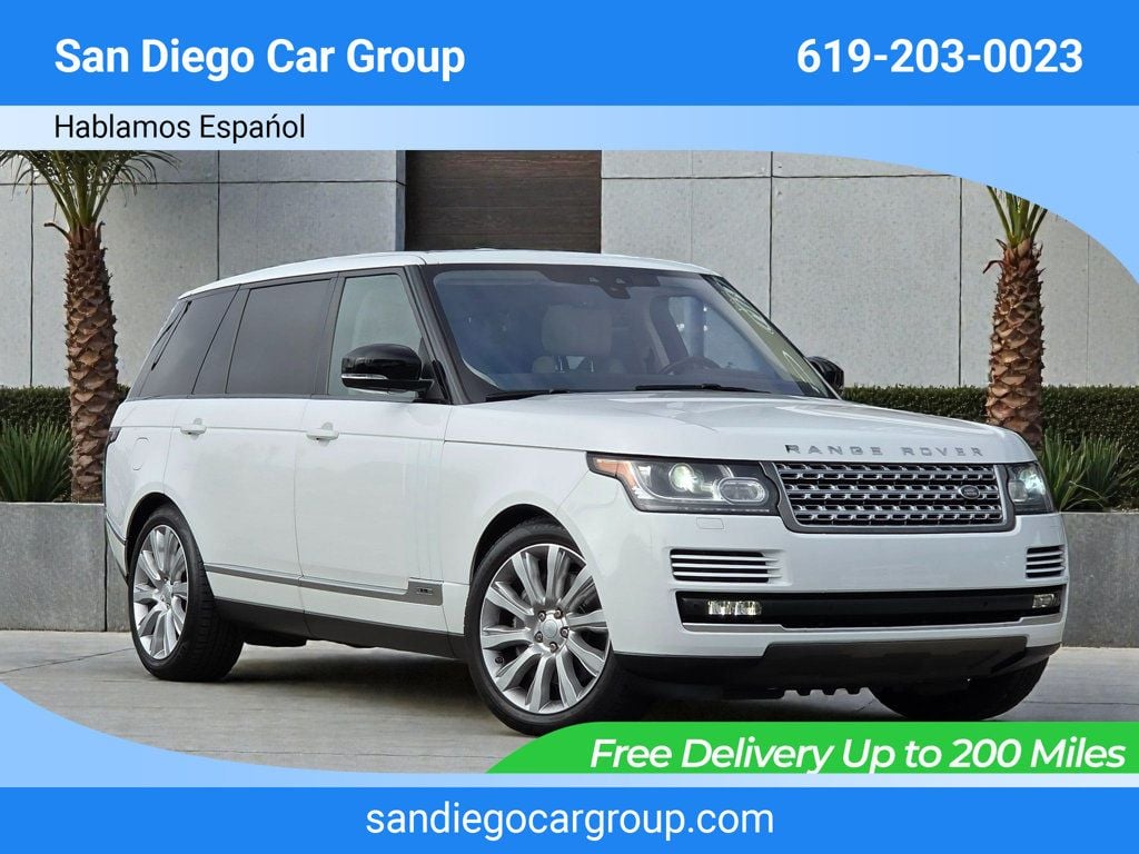 2017 Land Rover Range Rover V8 Supercharged LWB - 22974406 - 0