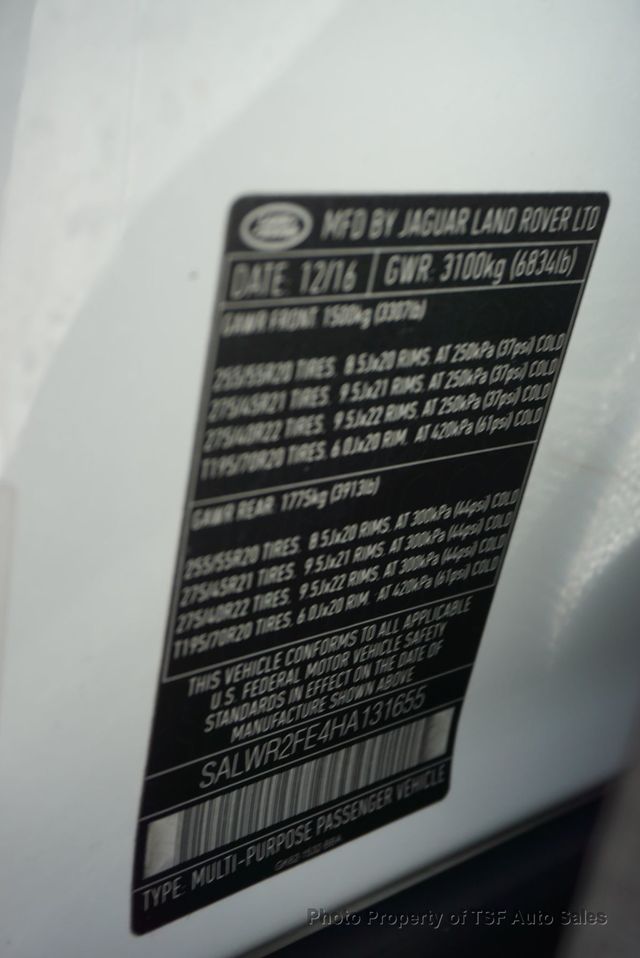 2017 Land Rover Range Rover Sport V8 Supercharged NAVI 360 CAMERAS CARPLAY HOT&COOL SEATS LOADED!! - 23002936 - 44