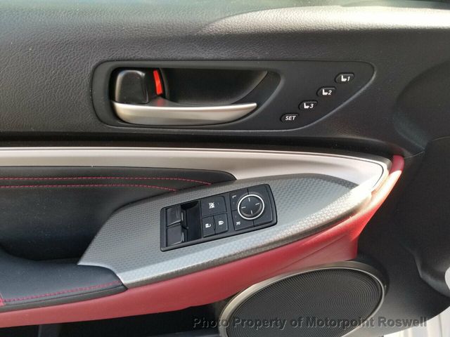 2017 Lexus RC F-SPORT - TECH PKG - PREM PLUS PKG - RED INTERIOR  - 20343125 - 16