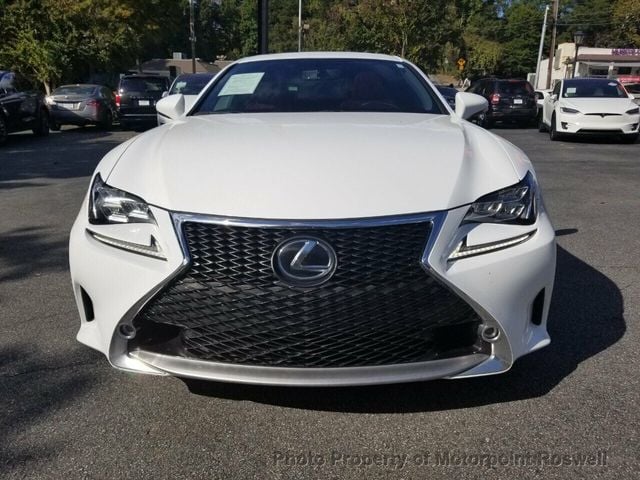 2017 Lexus RC F-SPORT - TECH PKG - PREM PLUS PKG - RED INTERIOR  - 20343125 - 1