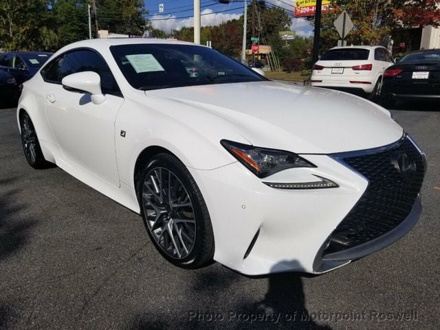 2017 Lexus RC F-SPORT - TECH PKG - PREM PLUS PKG - RED INTERIOR  - 20343125 - 2