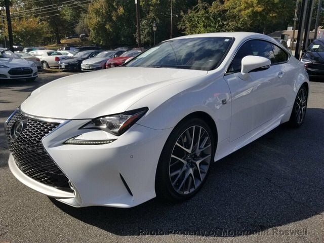 2017 Lexus RC F-SPORT - TECH PKG - PREM PLUS PKG - RED INTERIOR  - 20343125 - 3