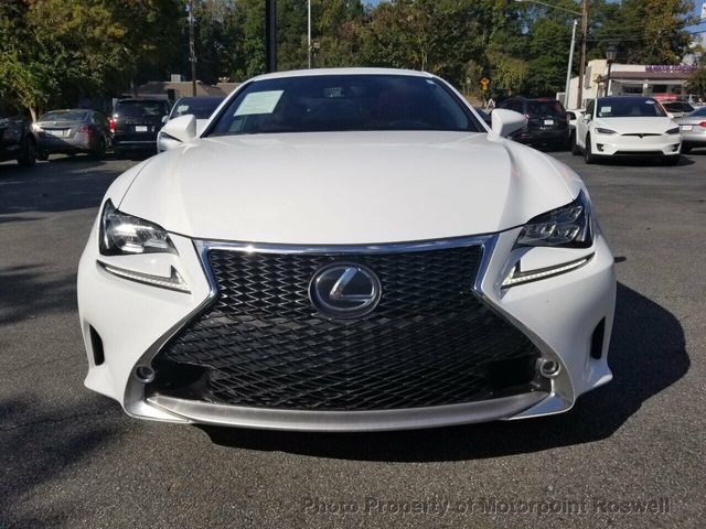 2017 Lexus RC F-SPORT - TECH PKG - PREM PLUS PKG - RED INTERIOR  - 20343125 - 4