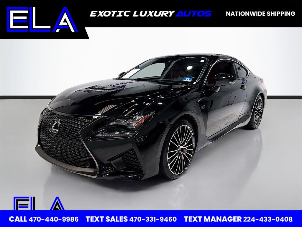 2017 Lexus RC F PREMIUM PACK! EVERY SERVICE DONE AT LEXUS DEALER LOOK AT CARFAX! - 22925535 - 0