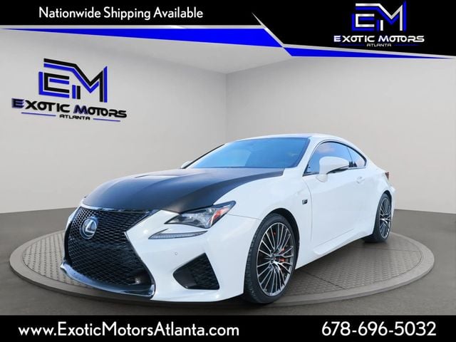 2017 Lexus RC F RC F, NAVIGATION, SUNROOF, SPOILER, MARK LEVINSON SOUND, LED LTS - 22902535 - 0
