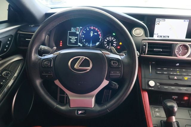 2017 Lexus RC F RC F, NAVIGATION, SUNROOF, SPOILER, MARK LEVINSON SOUND, LED LTS - 22902535 - 25