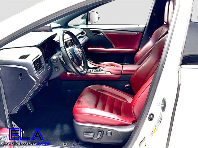 2017 Lexus RX F SPORT ! RED GUTS! ALL WHEEL DRIVE! APPLE CAR! COLD WEATHER PAK - 22939610 - 19