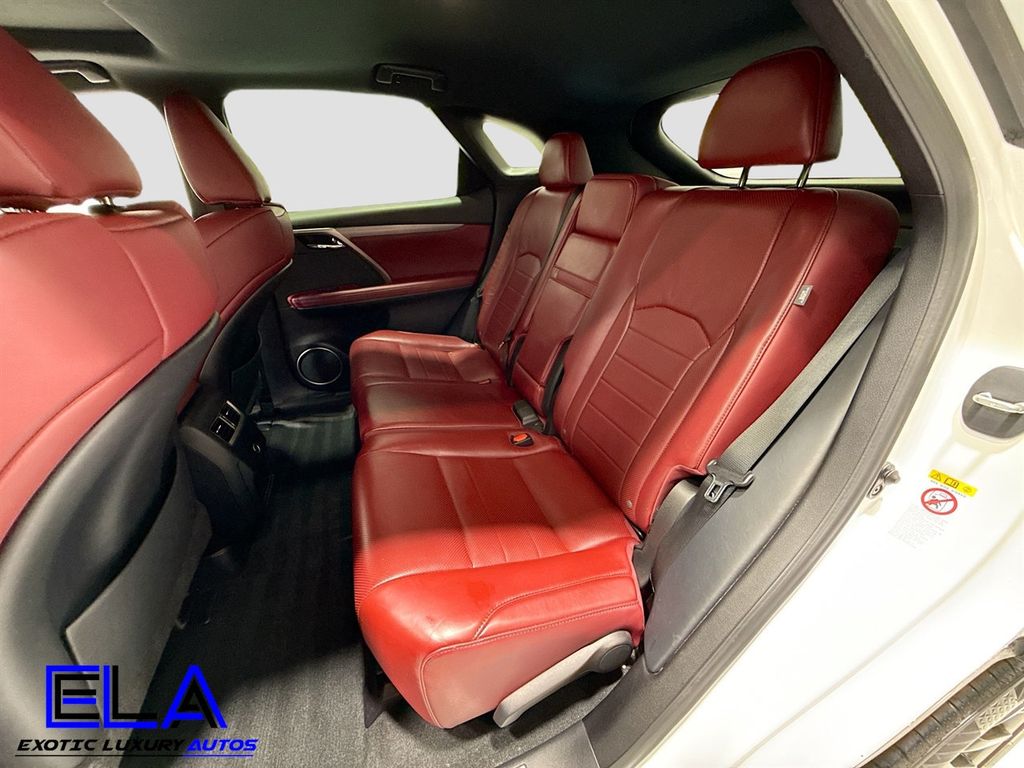 2017 Lexus RX F SPORT ! RED GUTS! ALL WHEEL DRIVE! APPLE CAR! COLD WEATHER PAK - 22939610 - 25