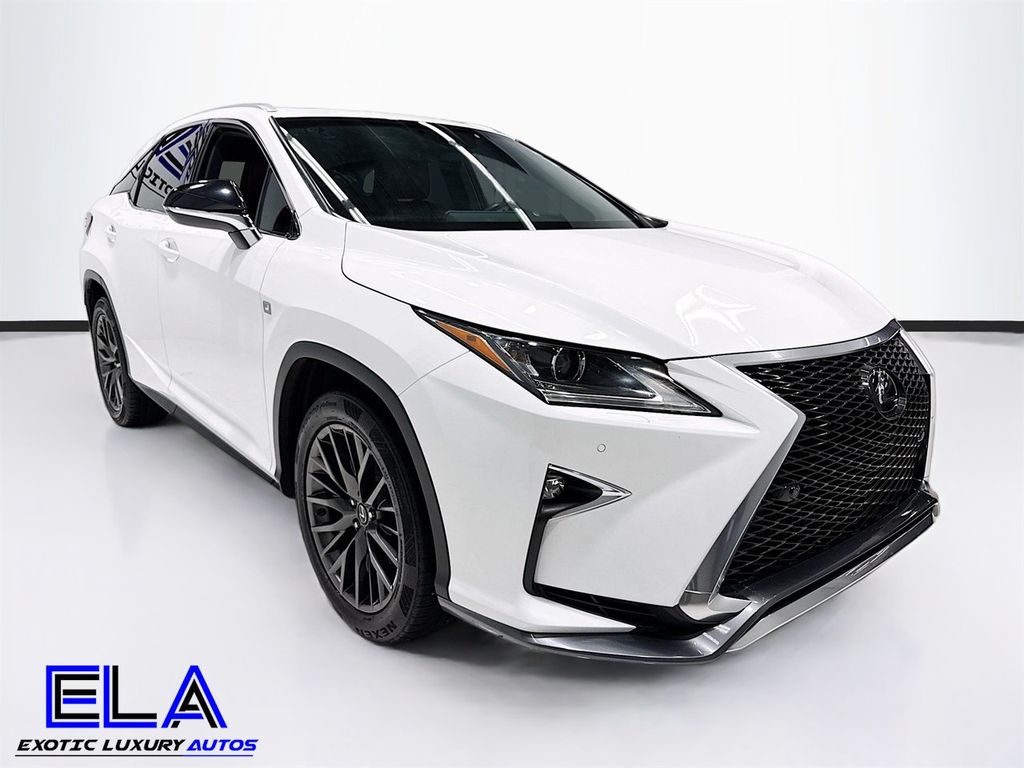 2017 Lexus RX F SPORT ! RED GUTS! ALL WHEEL DRIVE! APPLE CAR! COLD WEATHER PAK - 22939610 - 37