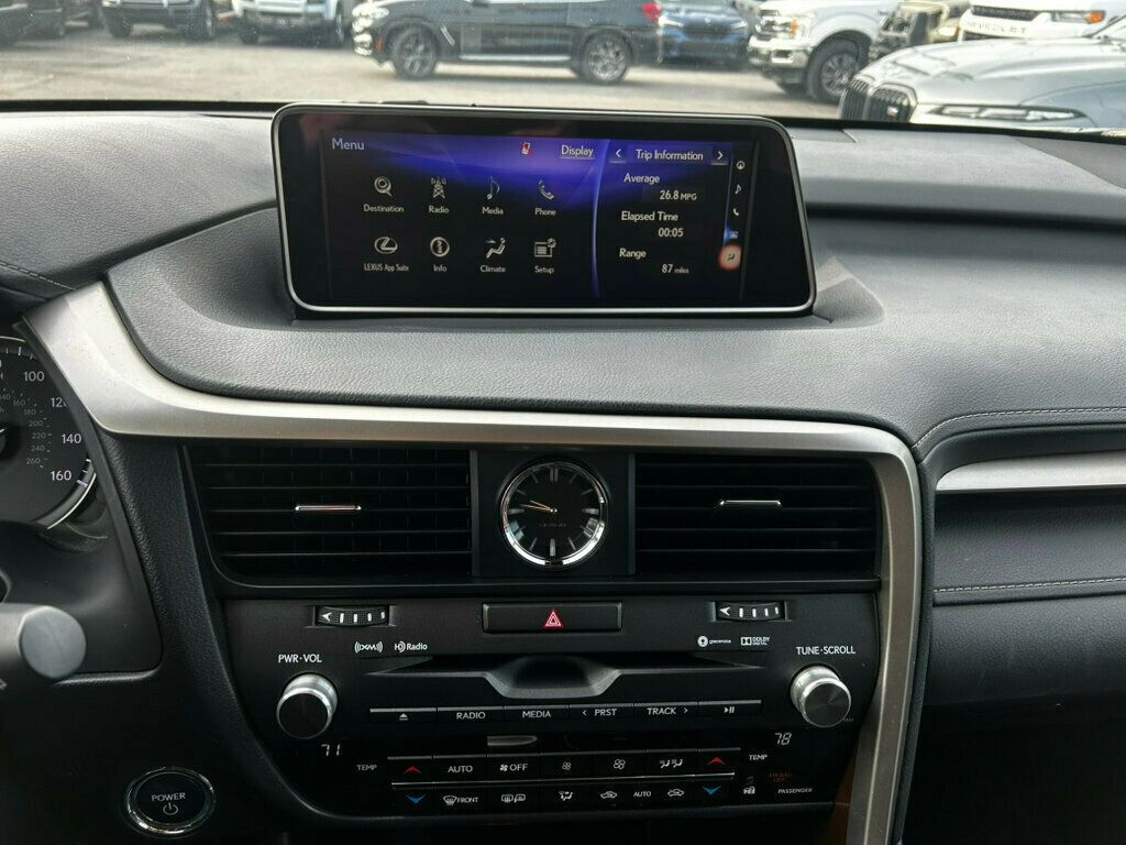 2017 Lexus RX LocalTrade/RX-450h/AWD/Heated&CooledSeats/PowerSunroof/NAV - 22953167 - 26