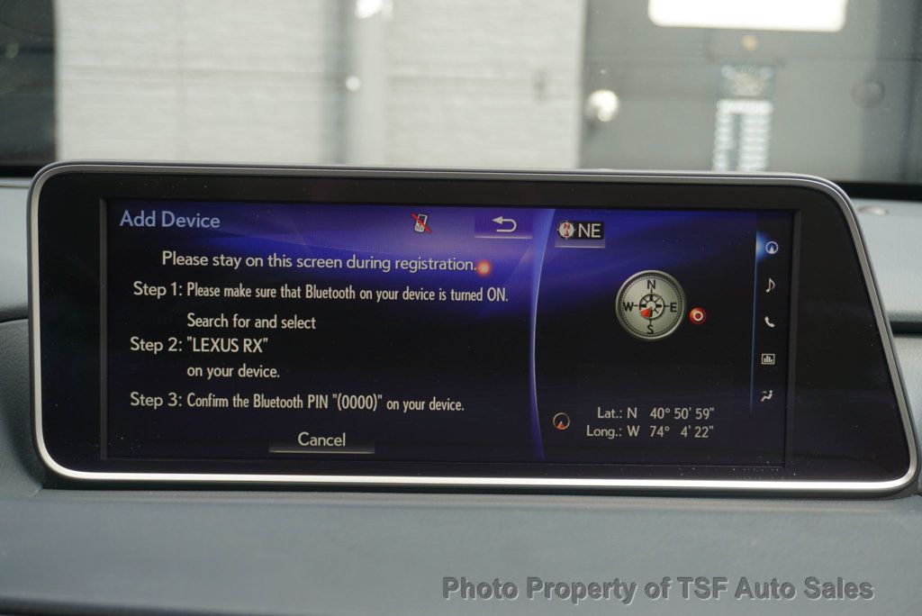 2017 Lexus RX RX 350 AWD NAVIGATION REAR CAMERA HEATED&COOLED SEATS LOW MILES  - 22993495 - 24