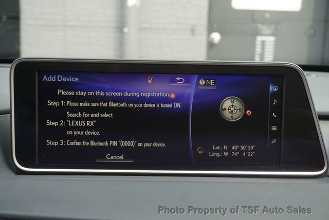 2017 Lexus RX RX 350 AWD NAVIGATION REAR CAMERA HEATED&COOLED SEATS LOW MILES  - 22993495 - 24