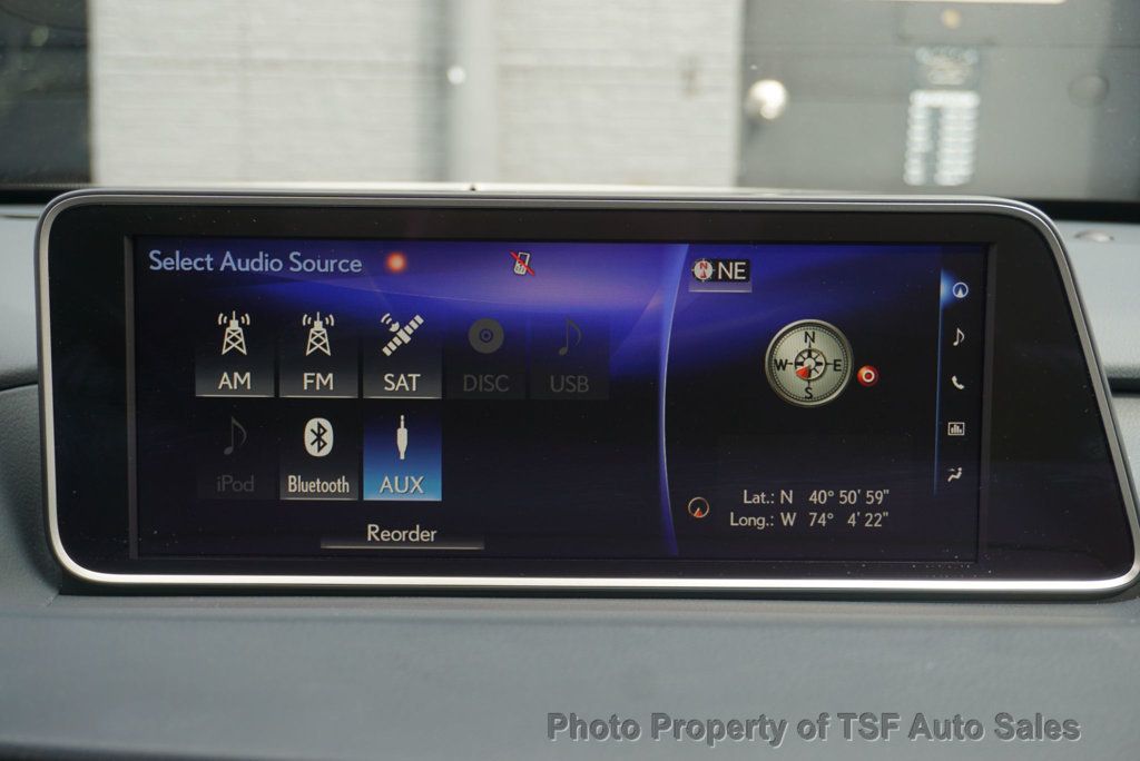 2017 Lexus RX RX 350 AWD NAVIGATION REAR CAMERA HEATED&COOLED SEATS LOW MILES  - 22993495 - 25