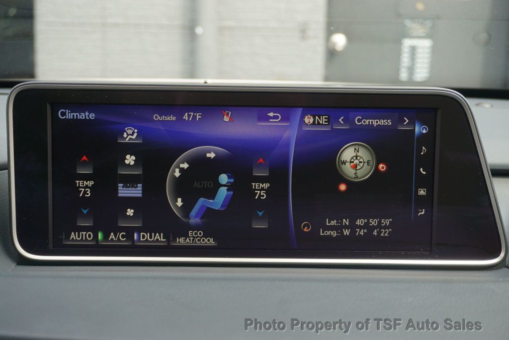 2017 Lexus RX RX 350 AWD NAVIGATION REAR CAMERA HEATED&COOLED SEATS LOW MILES  - 22993495 - 26