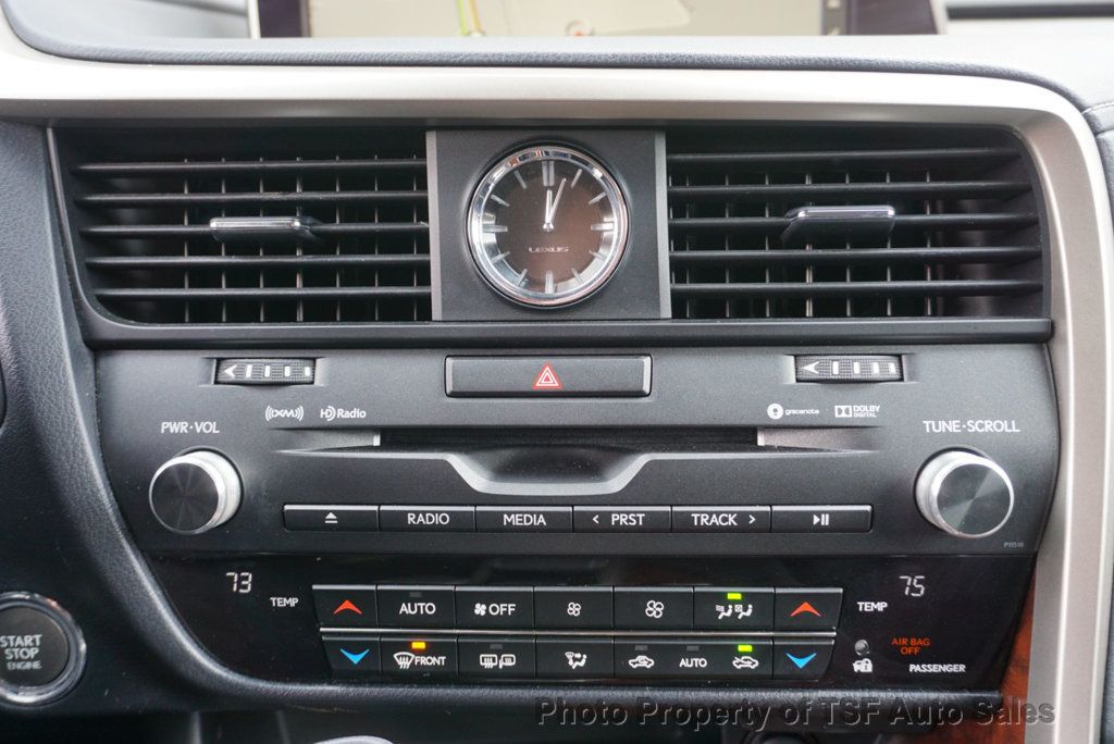 2017 Lexus RX RX 350 AWD NAVIGATION REAR CAMERA HEATED&COOLED SEATS LOW MILES  - 22993495 - 27