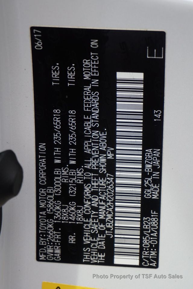 2017 Lexus RX RX 350 AWD NAVIGATION REAR CAMERA HEATED&COOLED SEATS LOW MILES  - 22993495 - 50