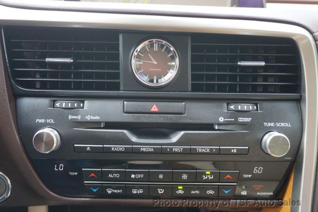 2017 Lexus RX RX 350 AWD NAVIGATION REAR CAMERA HOT&COOL SEATS LOADED LOW MILE - 23075515 - 24