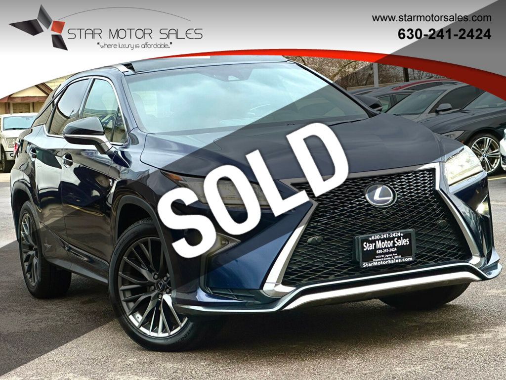 2017 Lexus RX RX 450h F Sport AWD - 22207033 - 0