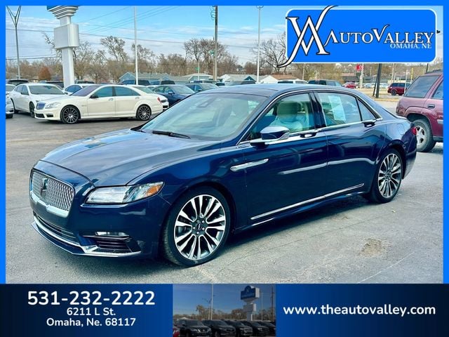 2017 Lincoln Continental Select Sedan 4D - 22939061 - 2