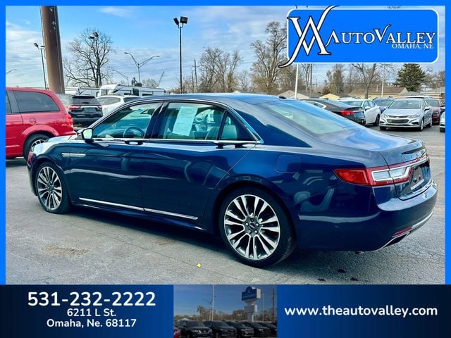 2017 Lincoln Continental Select Sedan 4D - 22939061 - 4
