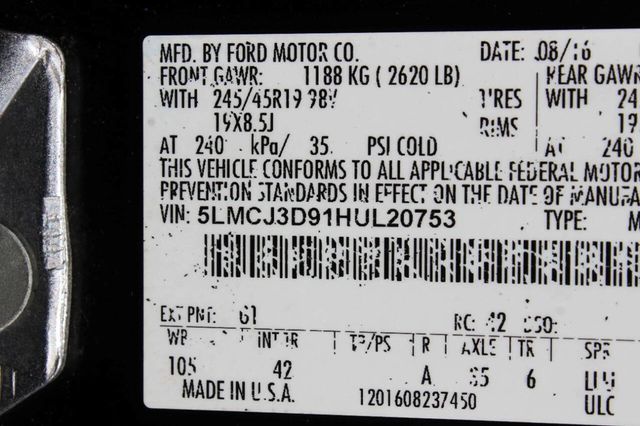 2017 Lincoln MKC Reserve AWD - 23028462 - 9