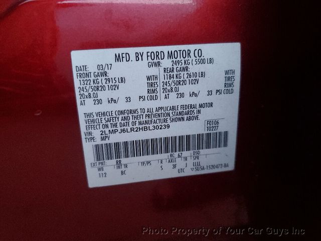 2017 Lincoln MKX Reserve - 22990378 - 7