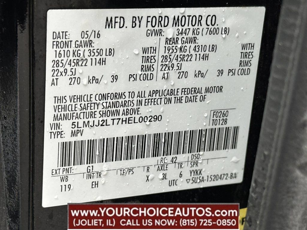 2017 Lincoln Navigator 4x4 Reserve - 22840314 - 16