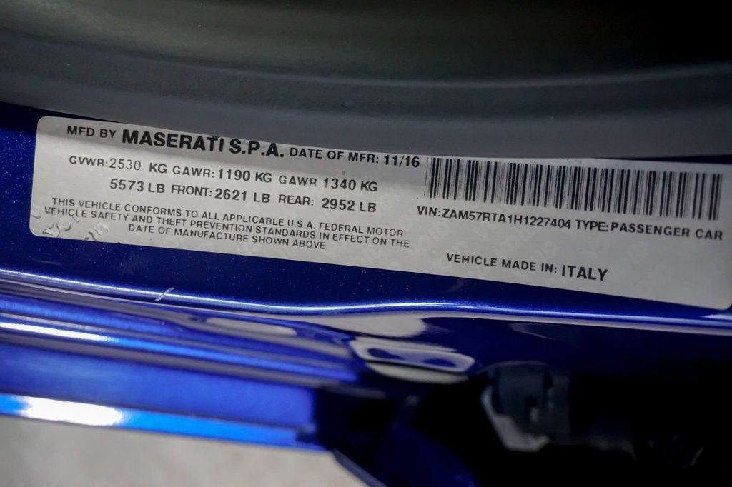 2017 Maserati Ghibli *Ghibli SQ4* *AWD* *Well-Maintained* *IPE Exhaust* - 22987737 - 22