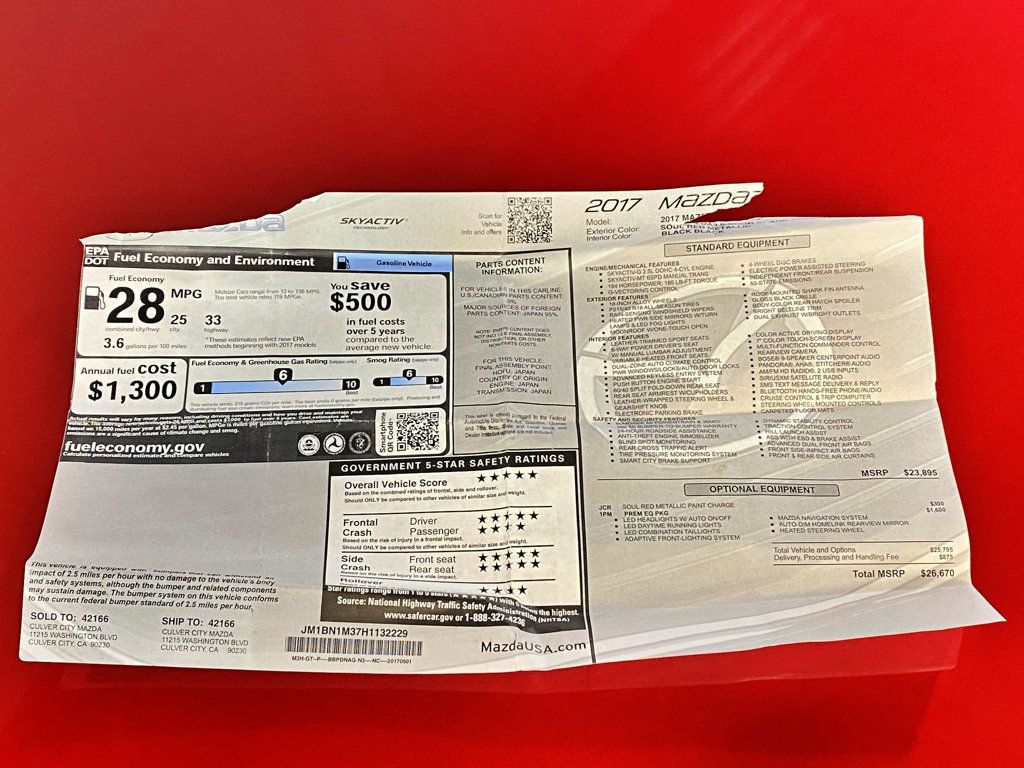 2017 Mazda Mazda3 5-Door Grand Touring Manual - 23021571 - 62