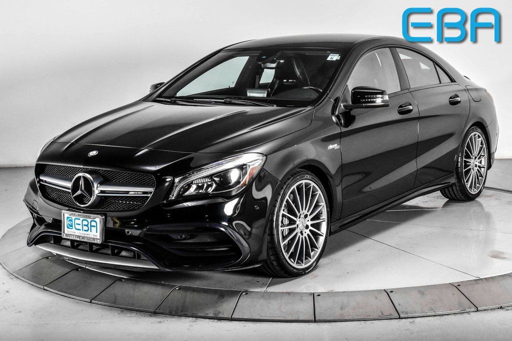 2017 Used Mercedes Benz Amg Cla 45 4matic Coupe At Elliott Bay Auto Brokers Serving Seattle Wa Iid 20780181