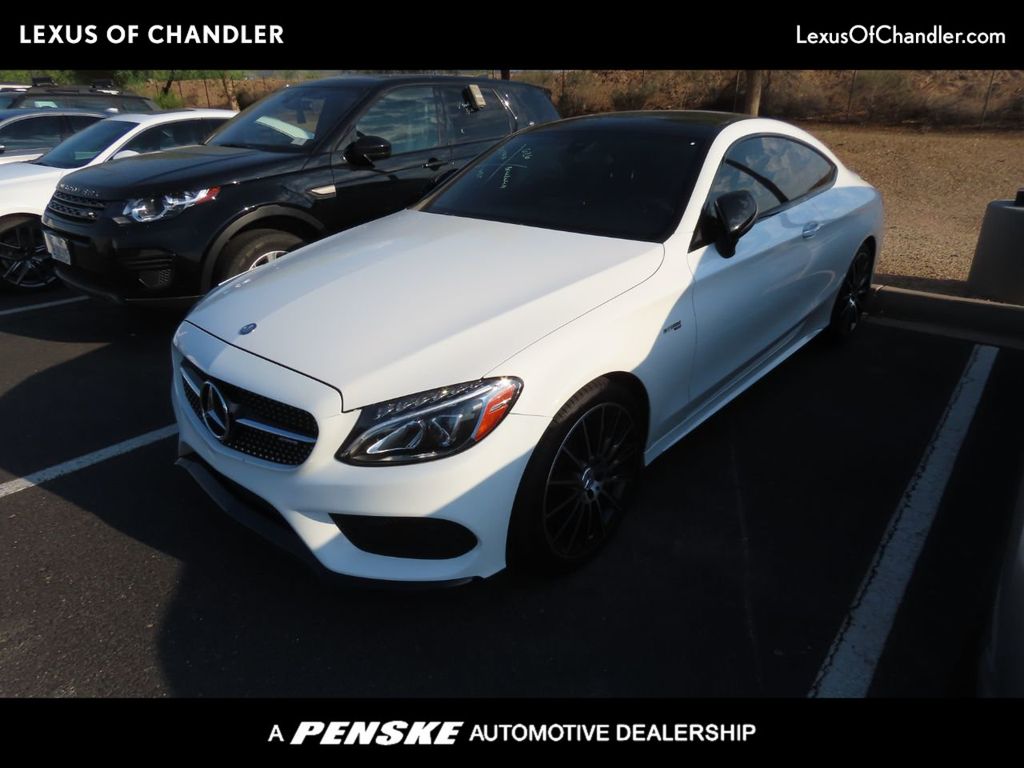 17 Used Mercedes Benz Amg C 43 4matic Coupe At Mini Of Tempe Az Iid