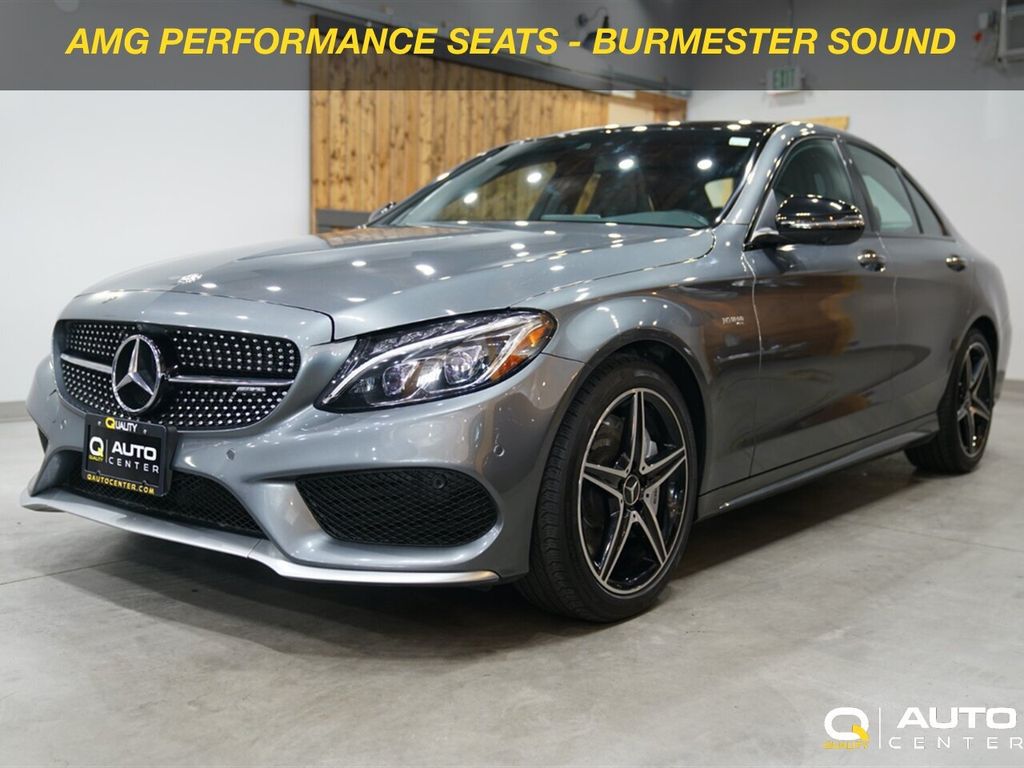 17 Used Mercedes Benz Amg C 43 4matic Sedan At Quality Auto Center Serving Seattle Lynnwood And Everett Wa Iid