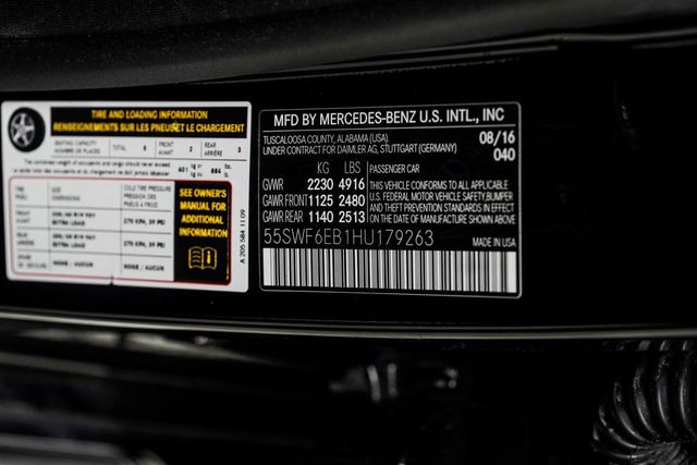 2017 Mercedes-Benz C-Class AMG C 43 4MATIC Sedan - 22935401 - 44