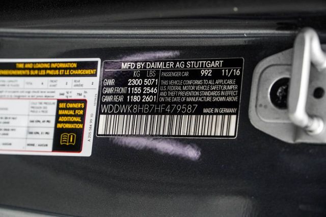 2017 Mercedes-Benz C-Class AMG C 63 S Cabriolet - 22994806 - 39