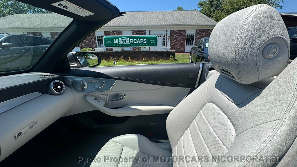 2017 Mercedes-Benz C-Class C 300 4MATIC Cabriolet - 23060207 - 18