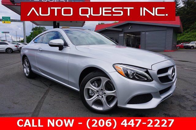 17 Used Mercedes Benz C Class C 300 4matic Coupe At Auto Quest Inc Serving Renton Wa Iid