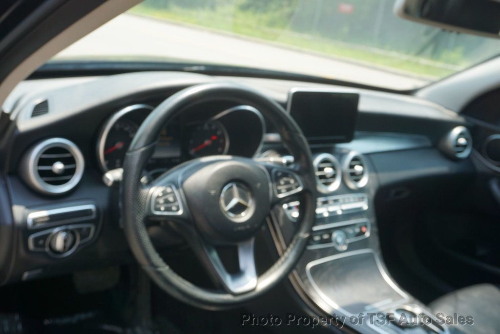 2017 Mercedes-Benz C-Class C 300 4MATIC Sedan NAVIGATION REAR CAMERA PANO ROOF HEATED SEATS - 23048210 - 14