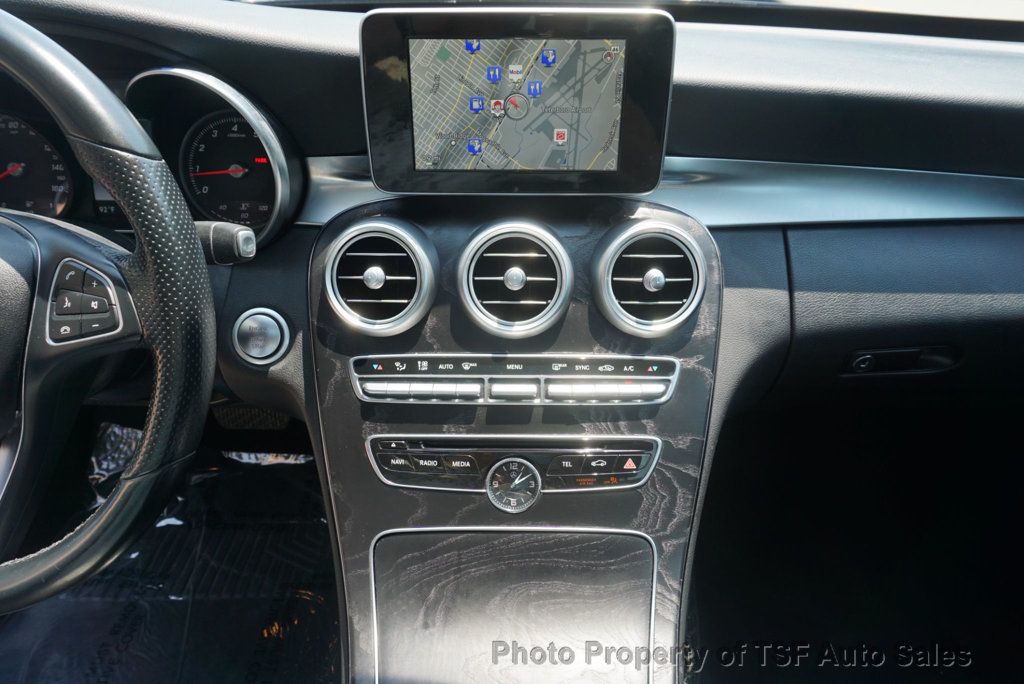 2017 Mercedes-Benz C-Class C 300 4MATIC Sedan NAVIGATION REAR CAMERA PANO ROOF HEATED SEATS - 23048210 - 16