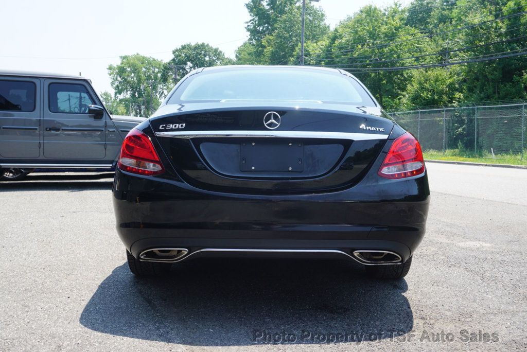 2017 Mercedes-Benz C-Class C 300 4MATIC Sedan NAVIGATION REAR CAMERA PANO ROOF HEATED SEATS - 23048210 - 5