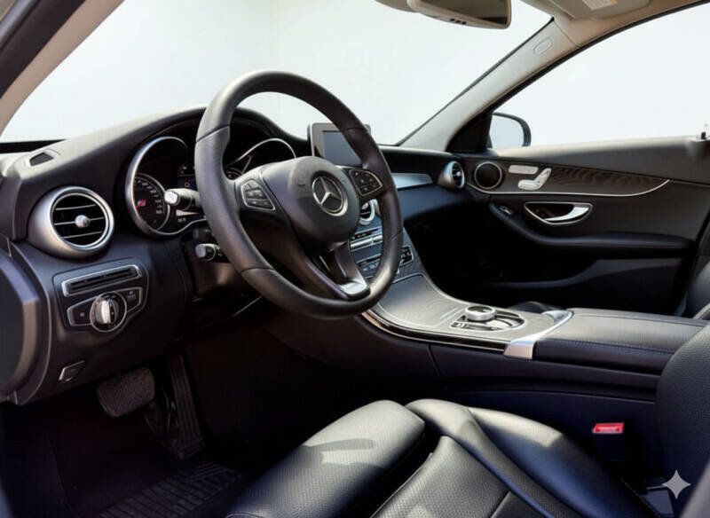 2017 Mercedes-Benz C-Class C 300 4MATIC Sedan with Luxury Pkg - 22866243 - 9