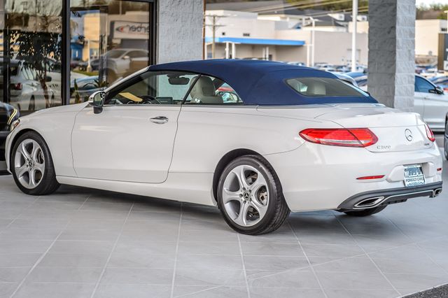 2017 Mercedes-Benz C-Class C300 4MATIC - WHITE ON BEIGE - CONVERTIBLE - BACKUP CAM-GORGEOUS - 22965366 - 9