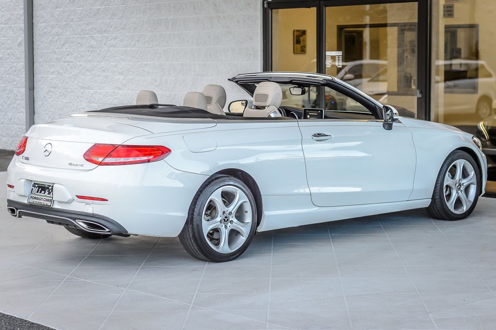 2017 Mercedes-Benz C-Class C300 4MATIC - WHITE ON BEIGE - CONVERTIBLE - BACKUP CAM-GORGEOUS - 22965366 - 14