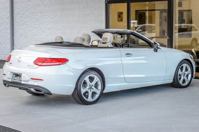 2017 Mercedes-Benz C-Class C300 4MATIC - WHITE ON BEIGE - CONVERTIBLE - BACKUP CAM-GORGEOUS - 22965366 - 14