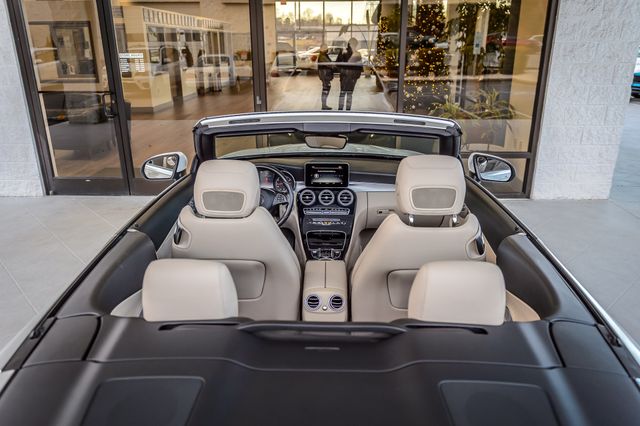 2017 Mercedes-Benz C-Class C300 4MATIC - WHITE ON BEIGE - CONVERTIBLE - BACKUP CAM-GORGEOUS - 22965366 - 16