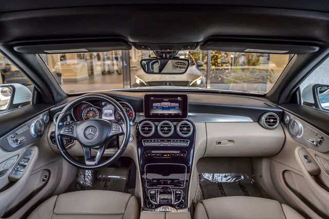 2017 Mercedes-Benz C-Class C300 4MATIC - WHITE ON BEIGE - CONVERTIBLE - BACKUP CAM-GORGEOUS - 22965366 - 2