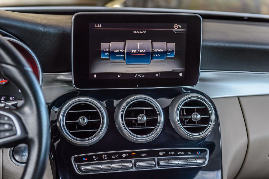 2017 Mercedes-Benz C-Class C300 4MATIC - WHITE ON BEIGE - CONVERTIBLE - BACKUP CAM-GORGEOUS - 22965366 - 37