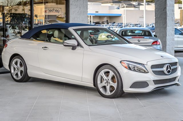2017 Mercedes-Benz C-Class C300 4MATIC - WHITE ON BEIGE - CONVERTIBLE - BACKUP CAM-GORGEOUS - 22965366 - 3