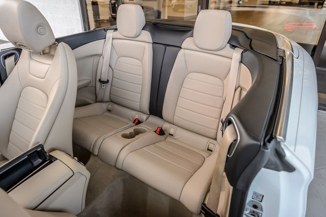 2017 Mercedes-Benz C-Class C300 4MATIC - WHITE ON BEIGE - CONVERTIBLE - BACKUP CAM-GORGEOUS - 22965366 - 48