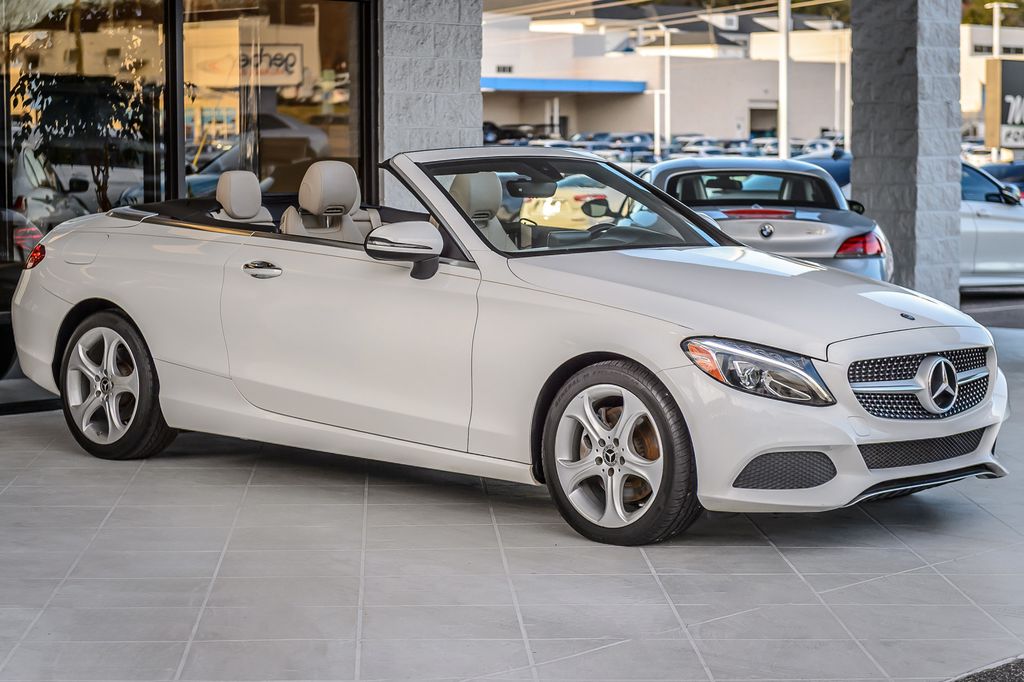 2017 Mercedes-Benz C-Class C300 4MATIC - WHITE ON BEIGE - CONVERTIBLE - BACKUP CAM-GORGEOUS - 22965366 - 4
